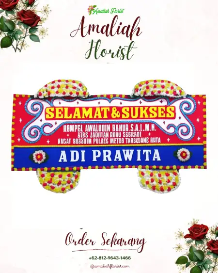 Papan Bunga Ucapan Selamat Antajaya